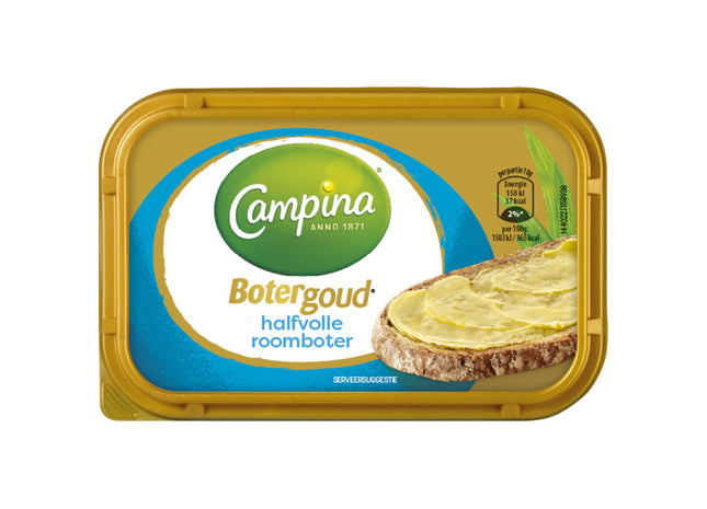 Campina Botergoud halfvolle roomboter