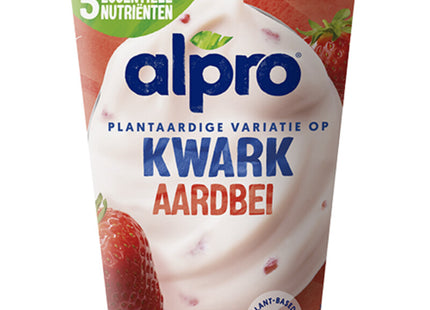 Alpro Plantaardige variatie op kwark aardbei