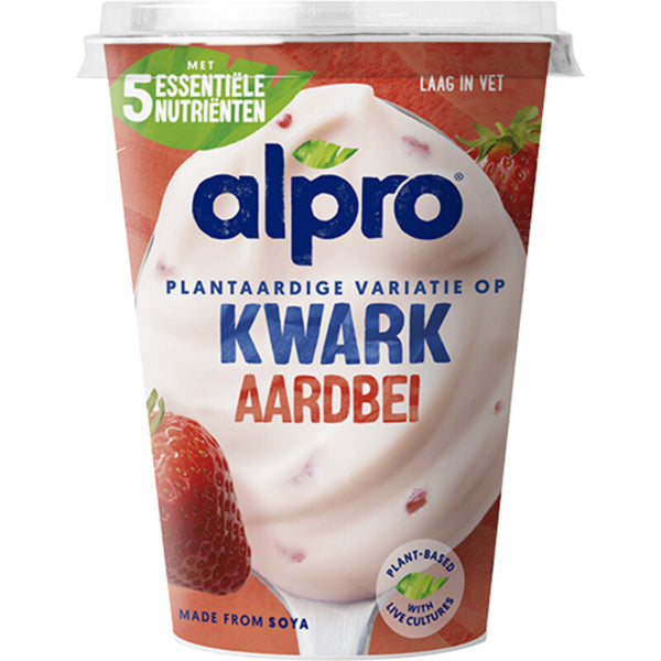 Alpro Plant-based alternative to curd strawberry