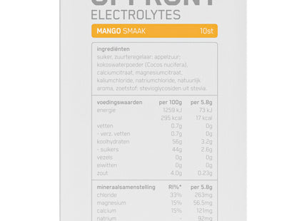 Upfront Electrolytes mango smaak