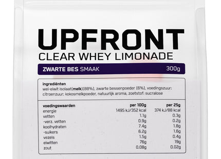 Upfront Eiwit limonade cassis