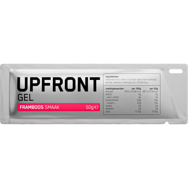 Upfront Gel raspberry flavor