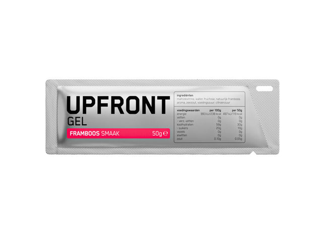 Upfront Gel framboos smaak