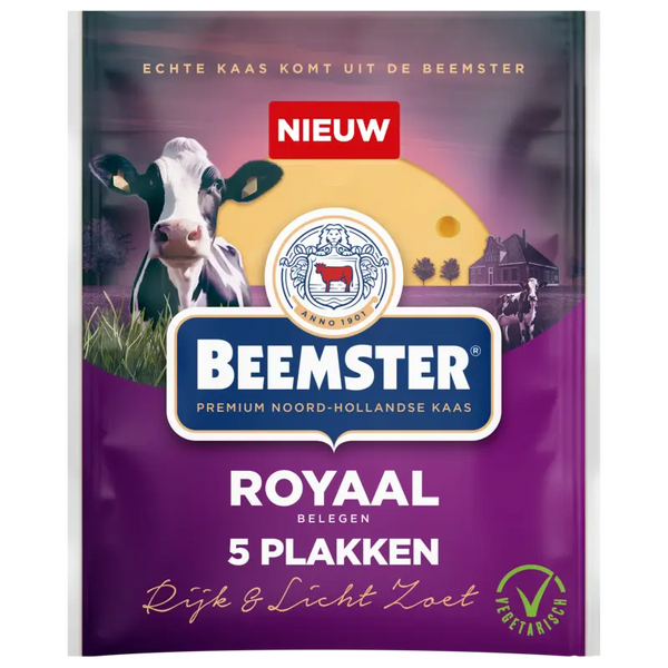 Beemster Royaal belegen plakken