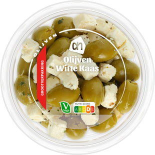 Olijven met witte kaas grootverpakking