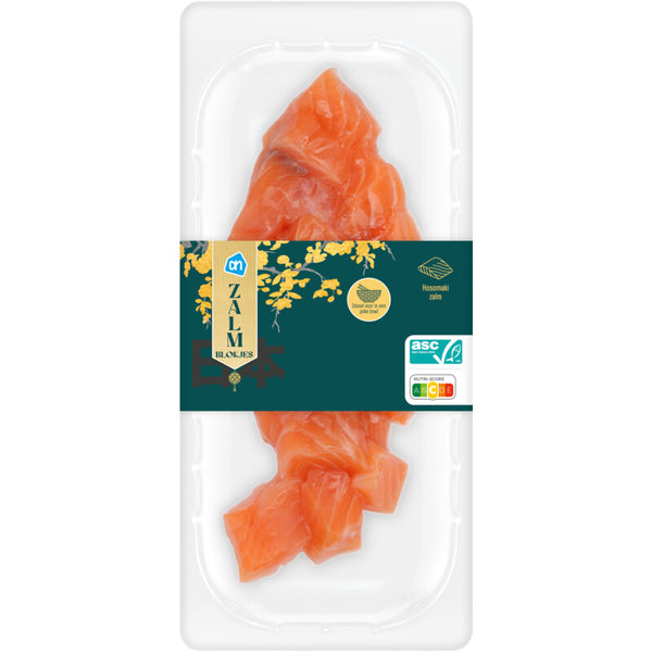 Salmon cubes