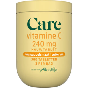 Care Vitamine C kauwtabletten sinaasappel