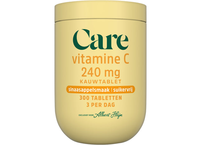 Care Vitamin C Kautabletten orange