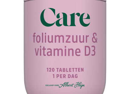 Care Foliumzuur & vitamine D3