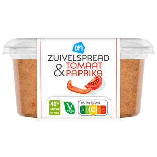 Zuivelspread tomaat paprika