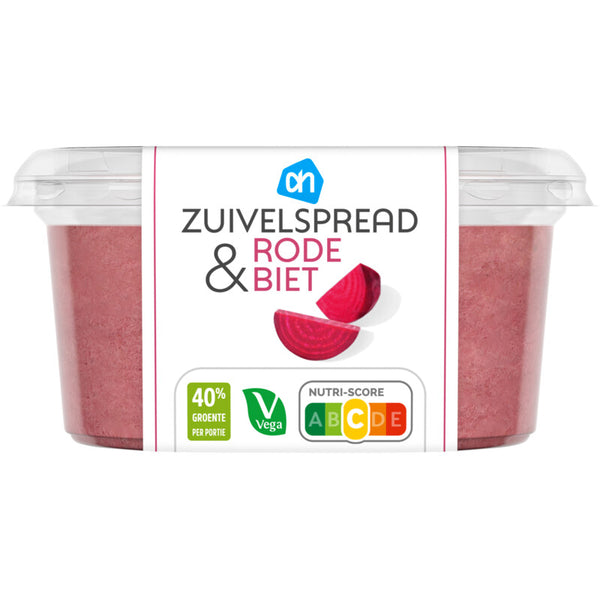 Zuivelspread rode biet