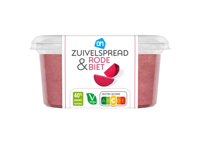 Zuivelspread rode biet