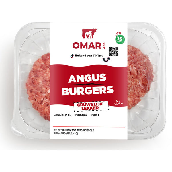 Omar Angus beef burger