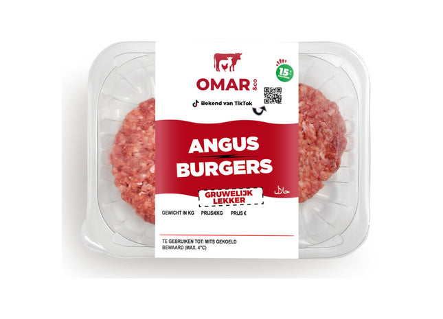 Omar Angus beef burger