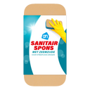 Sanitairspons met zeem