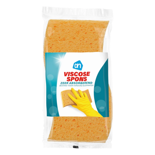 Viscose sponge wavy