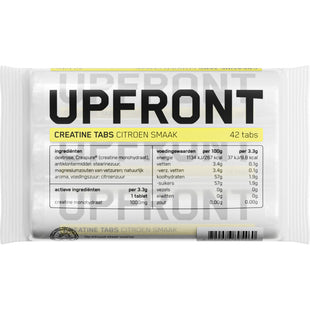 Upfront Creatine tabs citroen