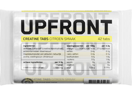 Upfront Creatine tabs citroen