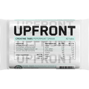 Upfront Creatine tabs pepermunt smaak