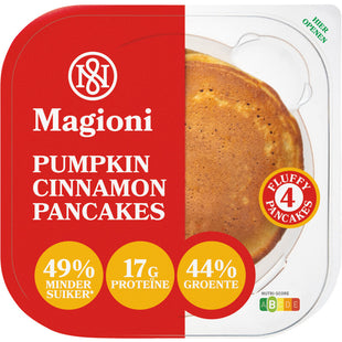 Magioni Pumpkin cinnamon pancakes
