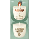 Bolsius Navulling clean light cedarwood