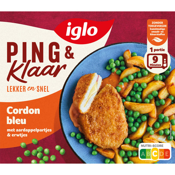 Iglo Ping & klaar cordon bleu