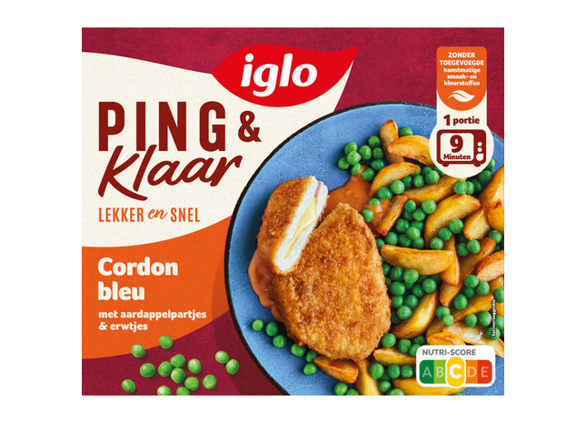 Iglo Ping & klaar cordon bleu