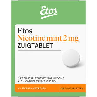 Etos Nicotine zuigtabletten mint 2 mg