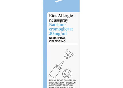 Etos Nasenspray Natriumcromoglicat 20 mg/ml