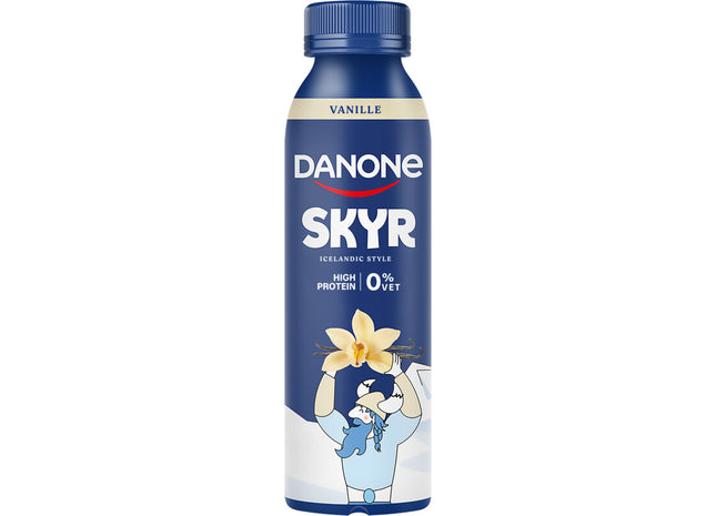 Danone Skyr drink vanille high protein 0% vet