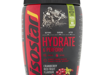 Isostar Hydrate & perform cranberry red fruit