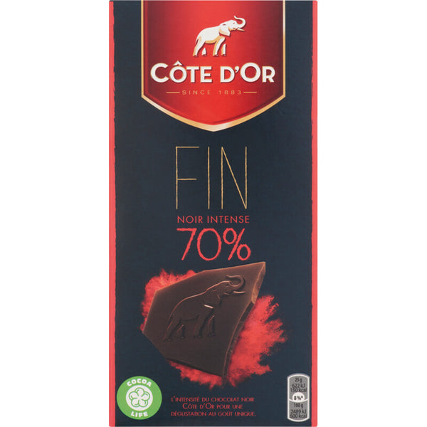 Côte d'Or 70% Pure chocolade reep intense