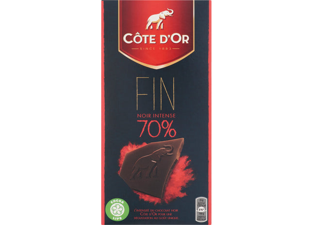 Côte d'Or 70% Pure chocolade reep intense