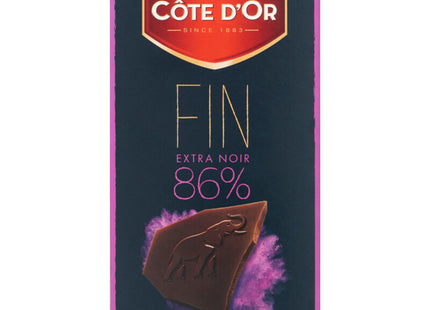 Côte d'Or Chocolade reep extra intense puur 86%