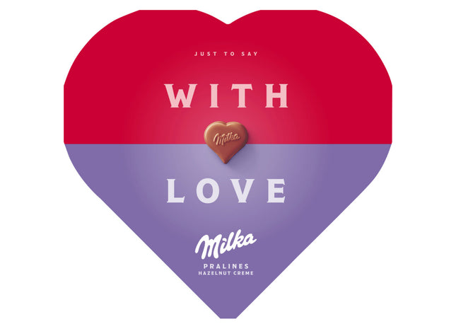 Milka Mit Liebe Pralinen Haselnusscreme
