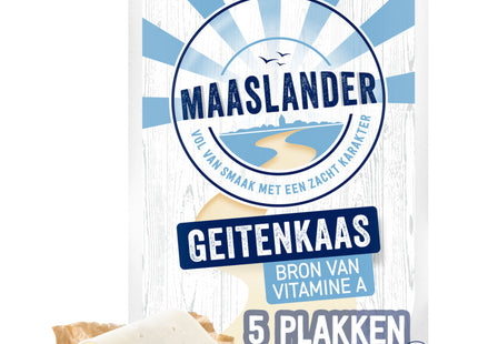 Maaslander jong belegen geitenkaas plak