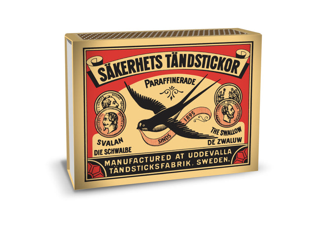 De zwaluw Lucifers 4-pack