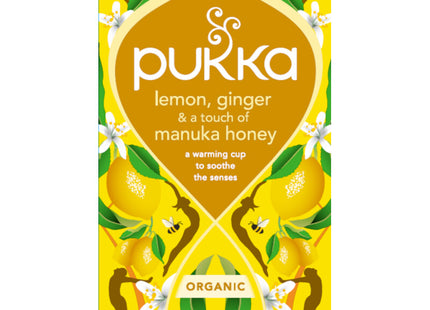 Pukka Lemon ginger manuka honey