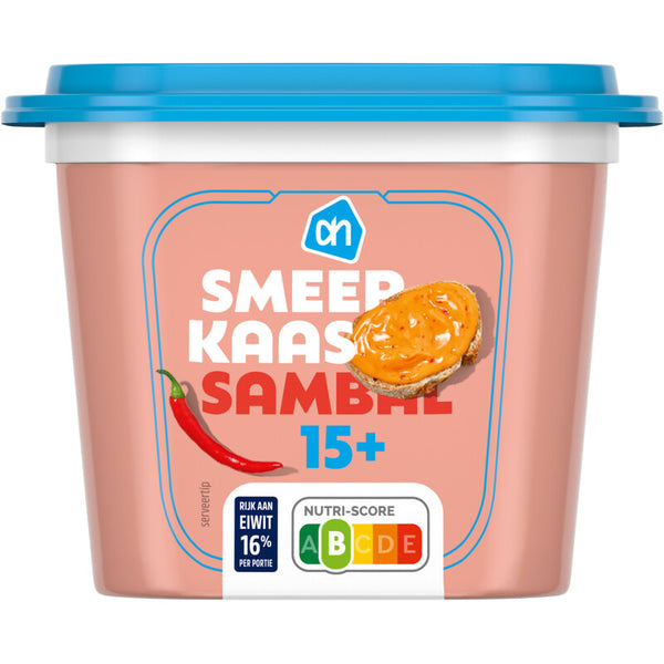Smeerkaas sambal 15+