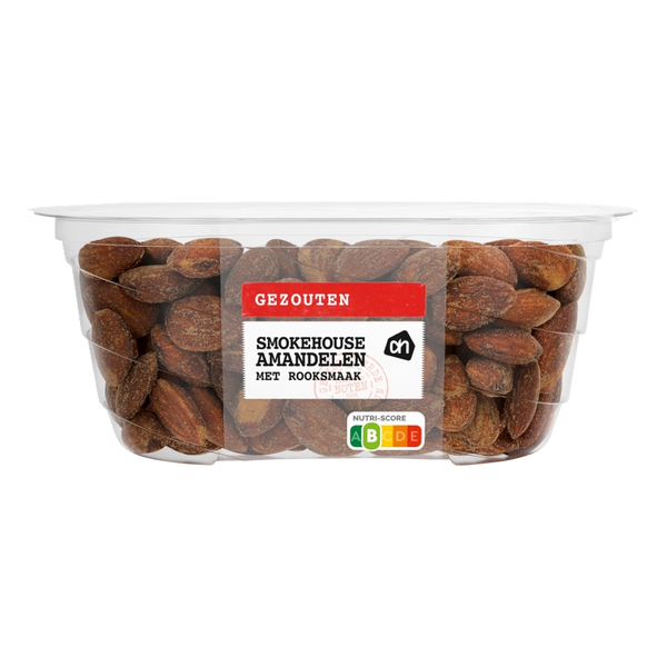 Amandelen met rooksmaak gezouten