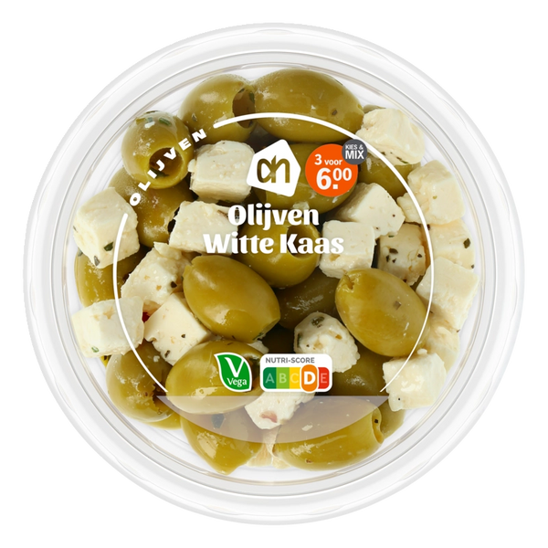 Green olives with white cheese