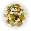 Green olives with white cheese