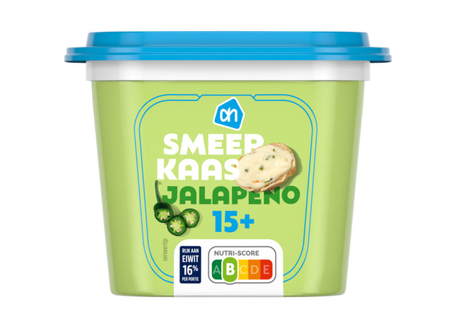 Smeerkaas jalapeno 15+