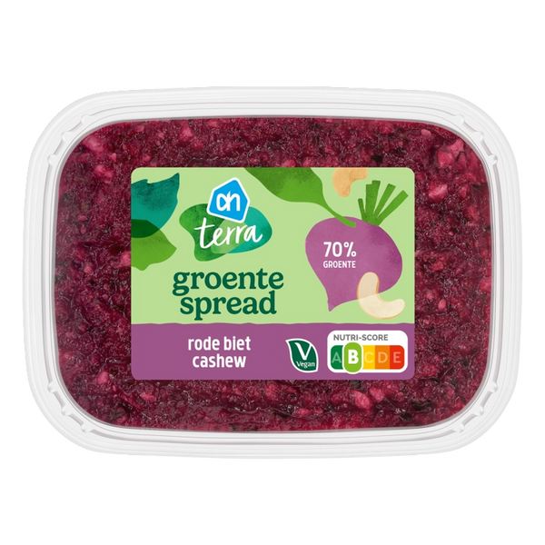 Terra Vegetable spread beetroot cashew
