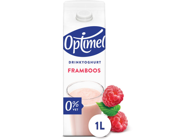 Optimel Drinkyoghurt framboos