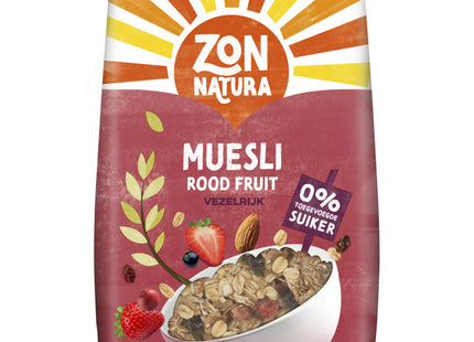 Zonnatura Muesli rood fruit