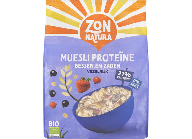 Zonnatura Muesli bessen en zaden proteïne