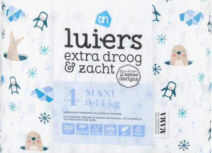 Extra droog & zacht luiers maat 4