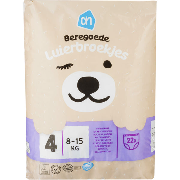 Beregoede luierbroekjes maat 4