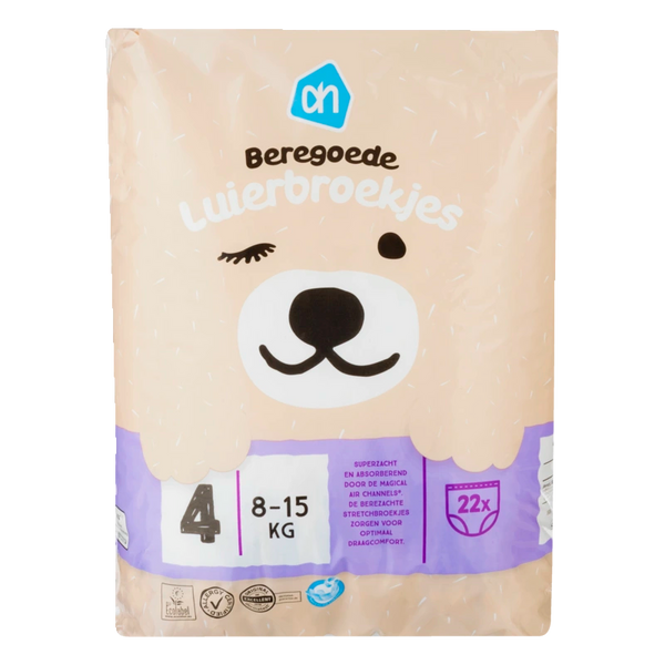 Beregoede luierbroekjes maat 4